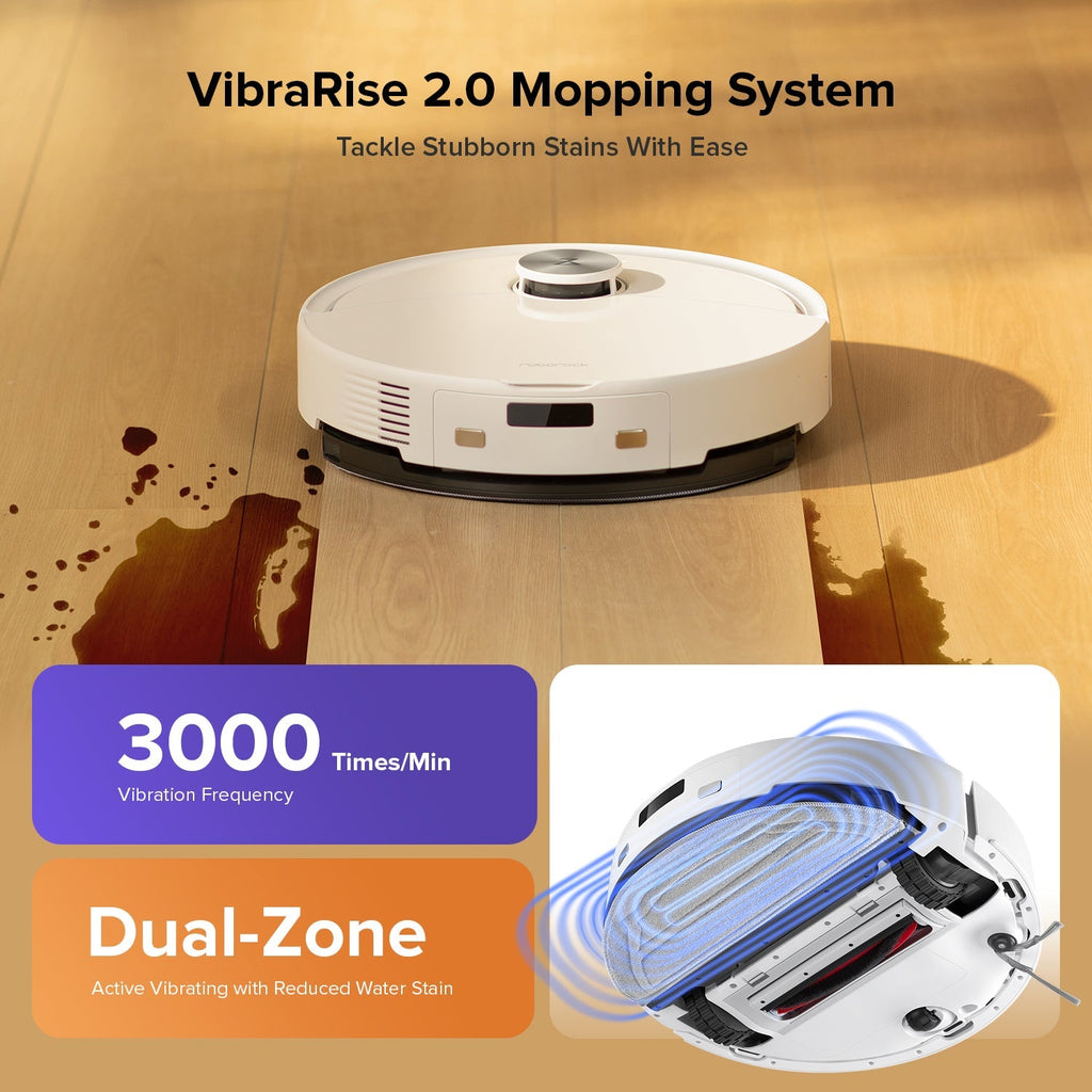 Roborock Q10 S5 Robot Vacuum and Mop with 10,000 Pa Power Suction