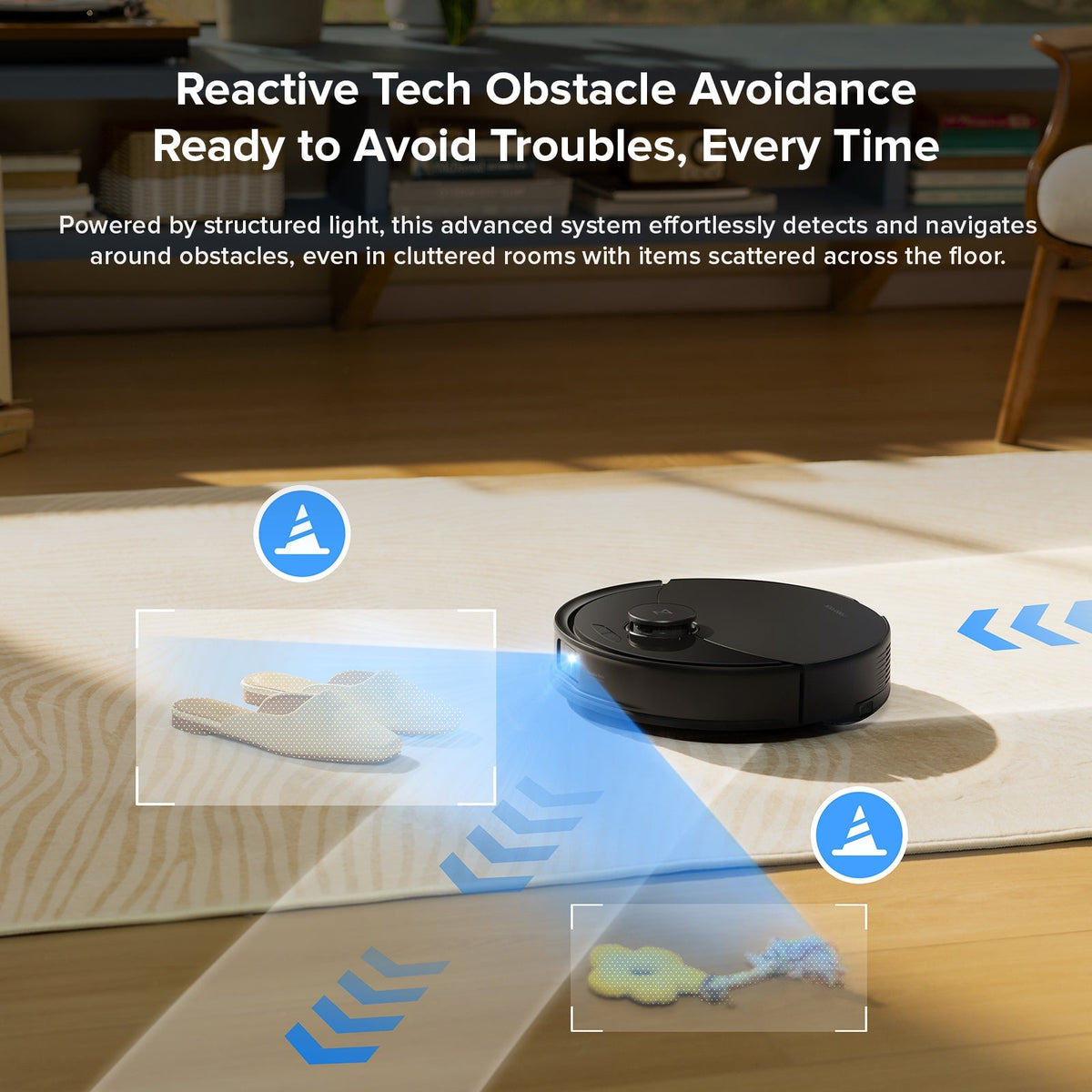 Roborock Q10 X5 Robot Vacuum and Mop with 10,000 Pa Power Suction