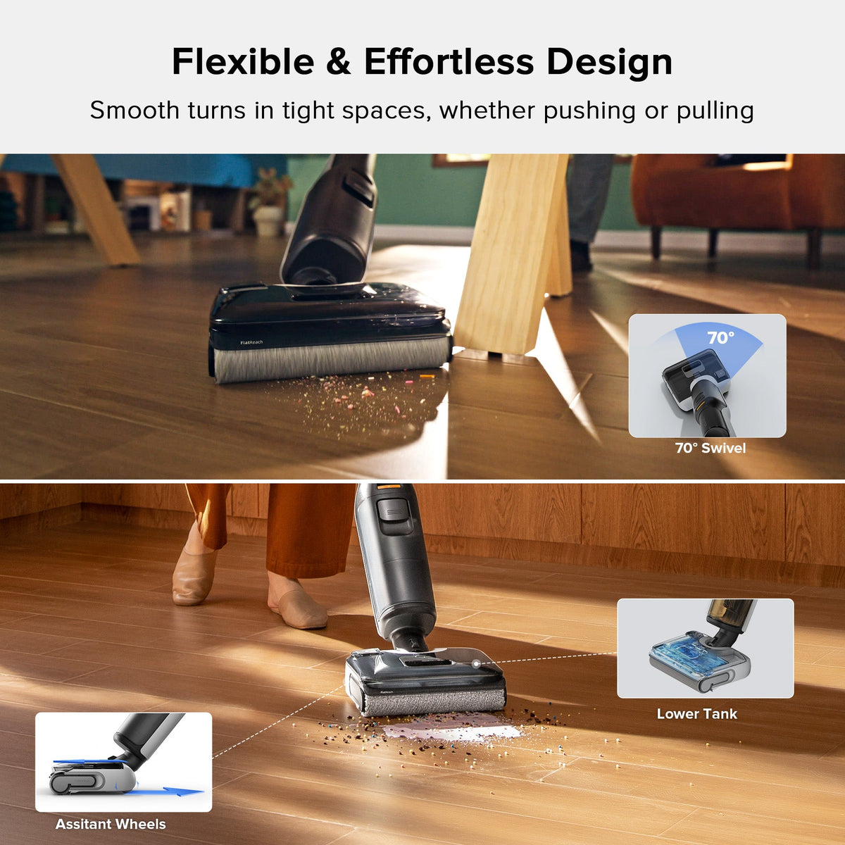 Roborock F25 & F25 LT Wet and Dry Vacuum Cleaner
