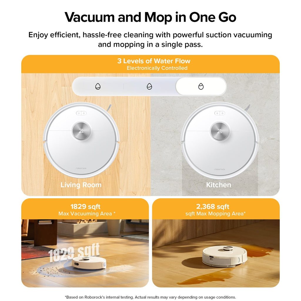 Roborock Q7 M5+ Robot Vacuum and Mop with Auto- Empty Dock (Upgraded from Q7 Max+)