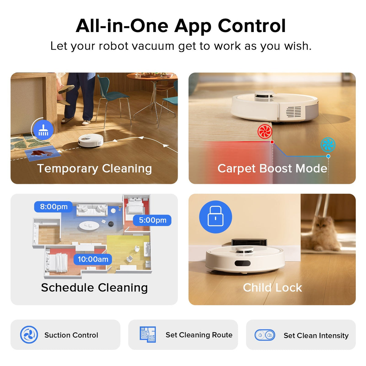 Roborock Q7 L5 Robot Vacuum and Mop with 8,000 Pa Power Suction