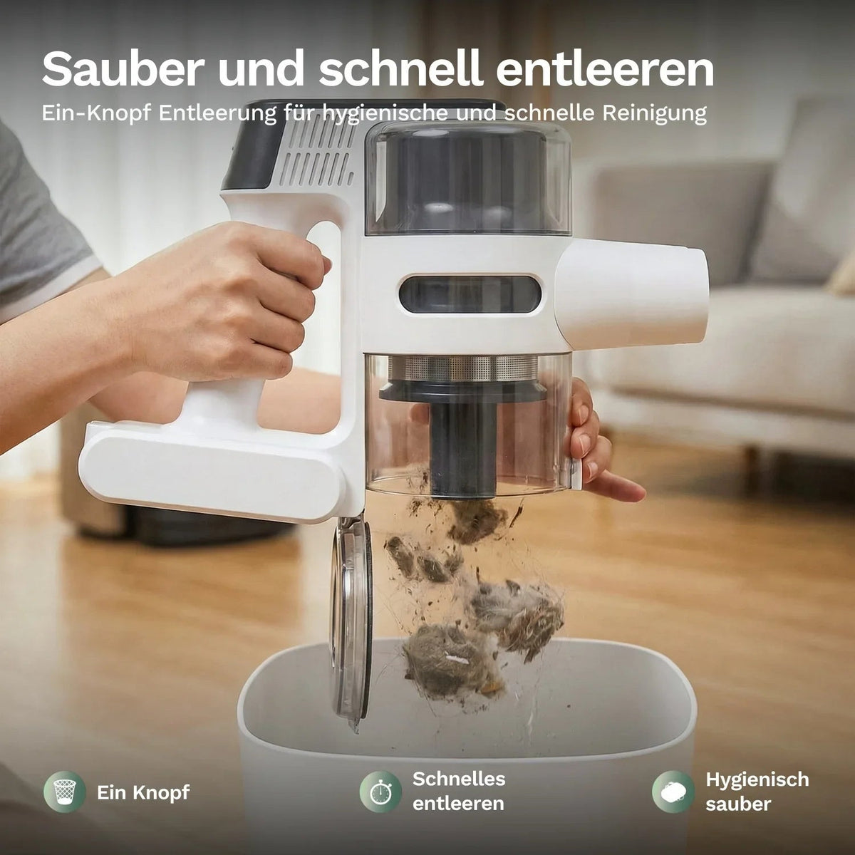 Moosoo S5 Mate - Akku Staubsauger