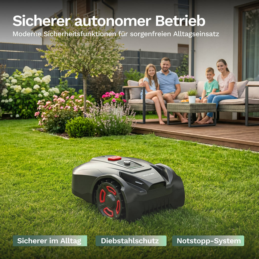 Goalker H3 – Mähroboter ohne Begrenzungskabel