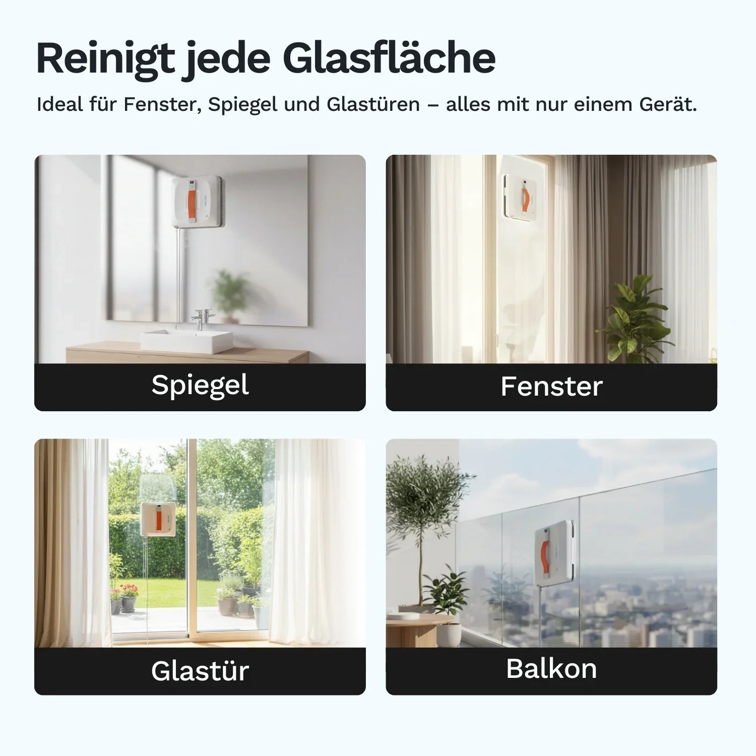 Lazurec A9 Pro - Fensterputzroboter - geprüftes Vorführgerät