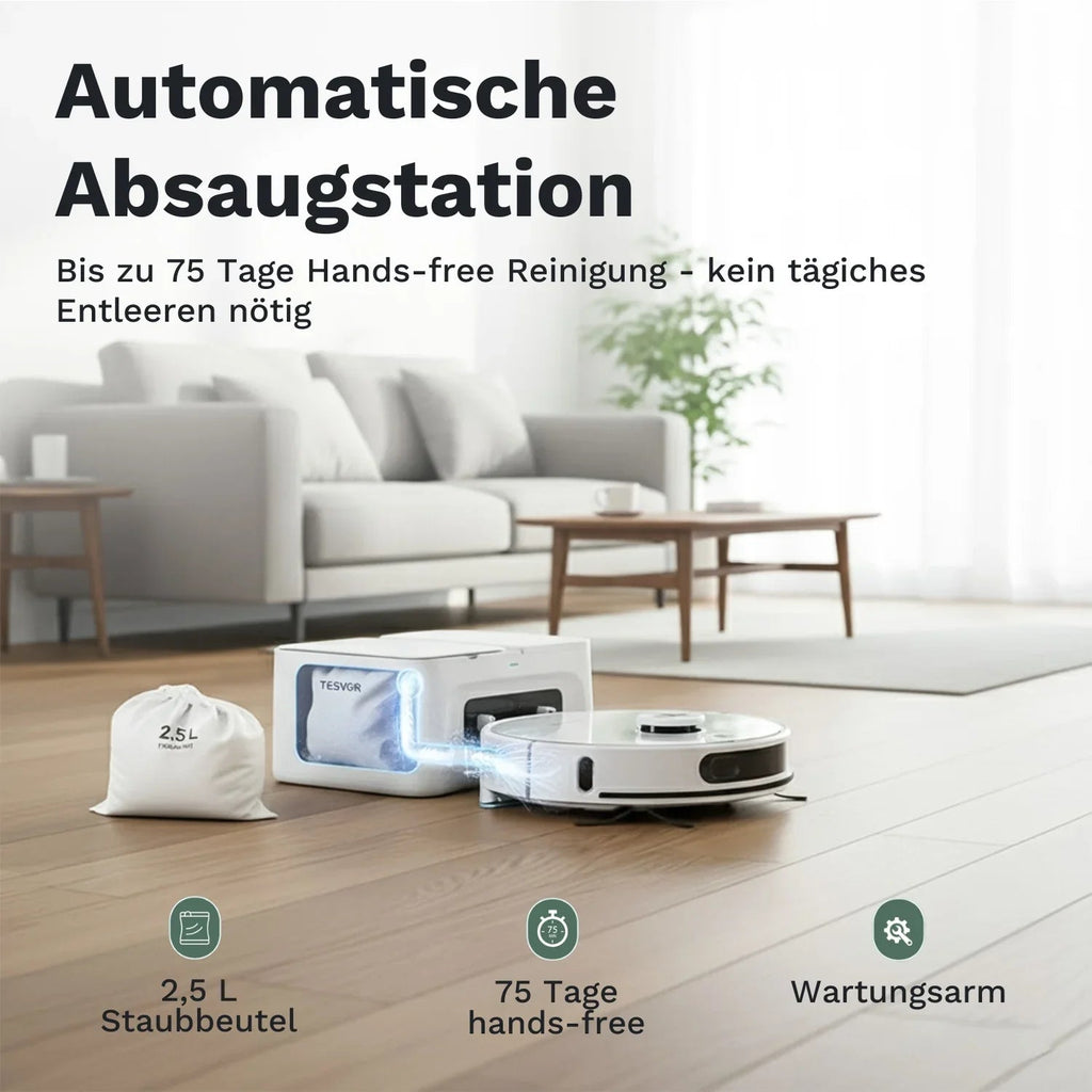 Tesvor S8 Max  - Saug und Wisch Roboter - geprüftes Vorführgerät