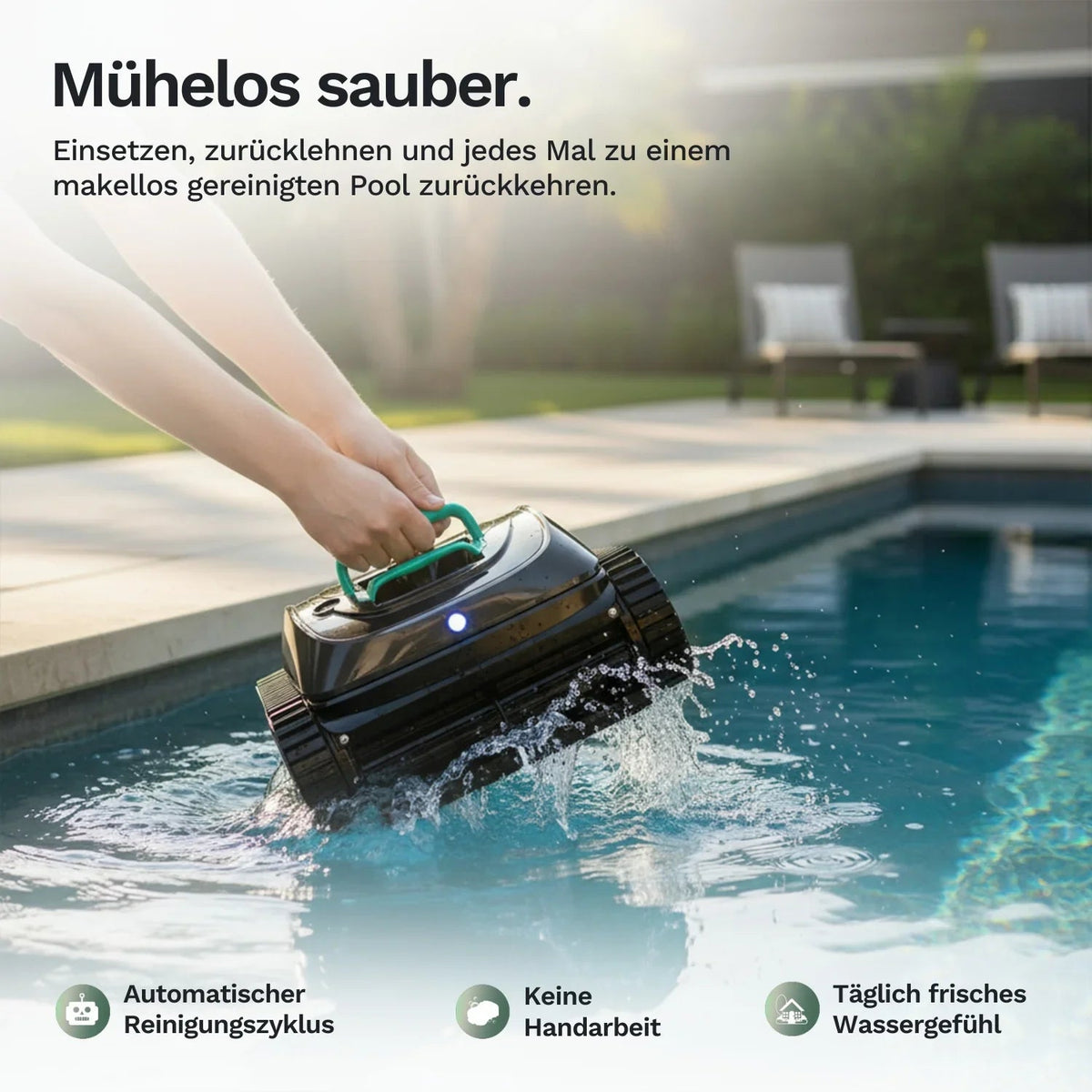 Wybotics Wybot C1 - Akku Poolroboter mit intelligenter Navigation