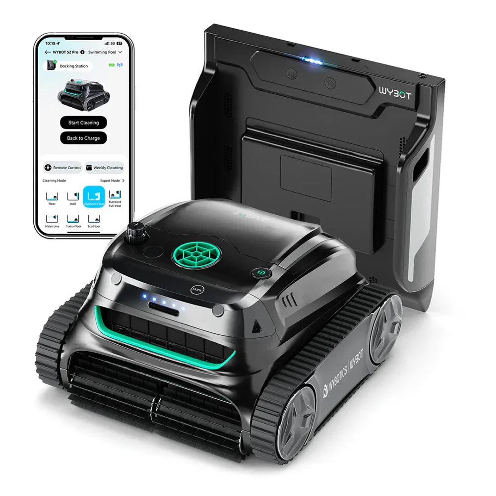 Wybotics Wybot S2 Pro - Akku Poolroboter mit Selbstladung