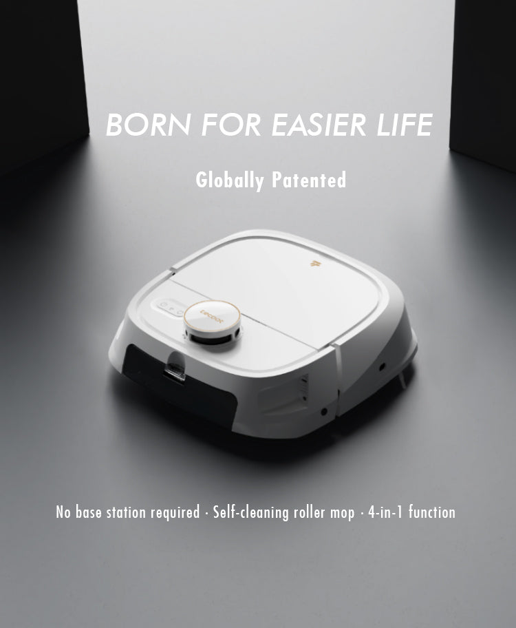 Tecbot M1 Self-Rinsing Laser Robot Vacuum Cleaner Mop with LDS + SLAM Navigation 4000 PA