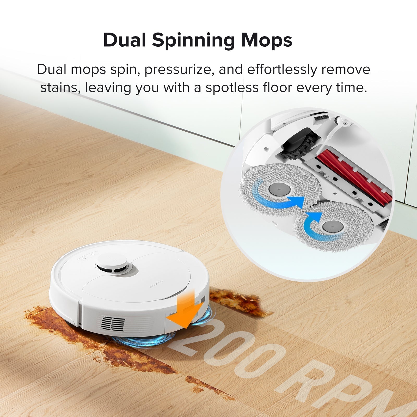 【Certified Refurbished 90% New】Roborock Qrevo Robot Vacuum with Multifunctional Dock