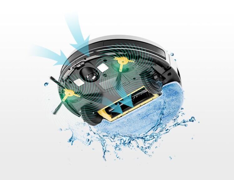 iMass A3 Robot Vacuum Cleaner & Live Camera Communication Monitor