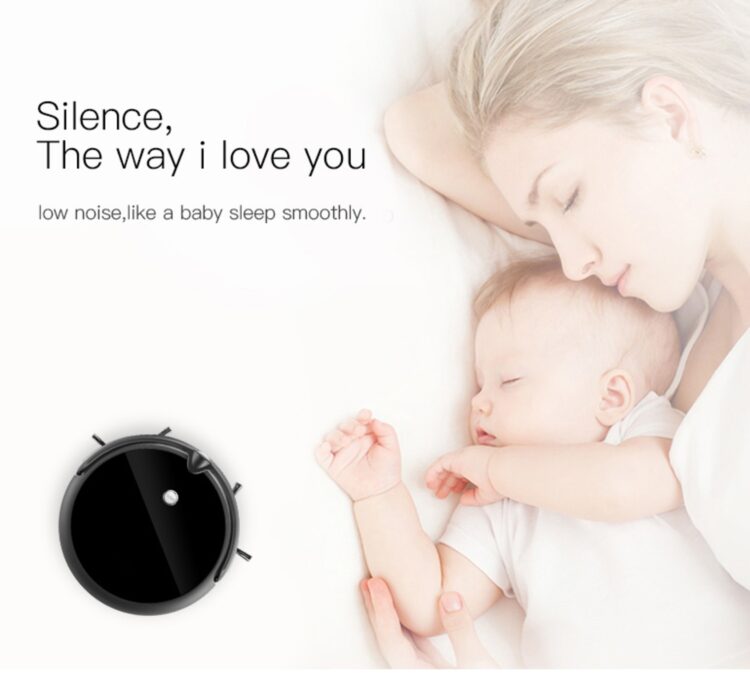 iMass A3 Robot Vacuum Cleaner & Live Camera Communication Monitor